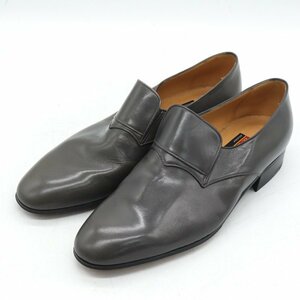 ア・テストーニ ドレスシューズ ビジネスシューズ 未使用 紳士靴 イタリア製 メンズ 7.5サイズ グレー a.testoni