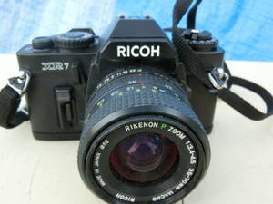 【1円～カメラレンズセット】RICOH XR7 リコー ブラック フィルムカメラ 1：3.4-4.5 35-70mm