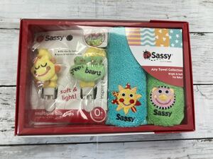 Sassy サシー タオル マルチクリップ ギフトセット ベビー クリップ ミニタオル 新品