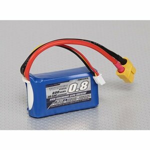 Turnigy 7.4V 800mAh 40C50C リポバッテリー