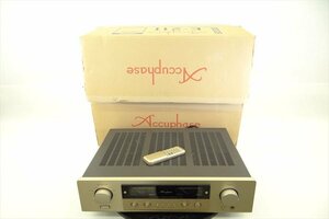 ▼ Accuphase アキュフェーズ E-211 アンプ 音出し確認済 現状品 中古 240505H3078