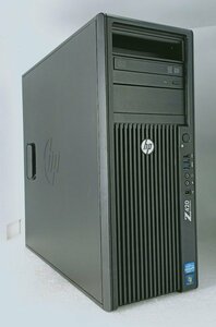 ●[水冷仕様] タワー型WS HP Z420 Workstation (8コア Xeon E5-2670 2.6GHz/64GB/SSD 256GB+500GB×2/DVDRW/Quadro 2000/Windows10 Pro)