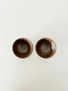 【美品】ネギシ製陶　茶碗　ペアセット
