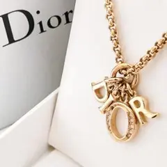 ディオール dior CD ネックレス ゴールド レディース ON93