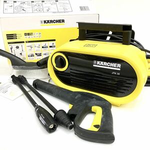 KARCHER ケルヒャー JTK38 高圧洗浄機 元箱付き 掃除 清掃 洗浄 家庭用 通電確認済 alpひ0411