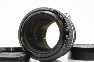 美品 Nikon Ais Ai-s Nikkor 50mm f1.2 標準 プライム 単焦点 マニュアル オールドレンズ