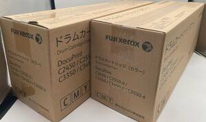 純正　FUJI XEROX ドラムカートリッジ カラー2箱セット　CT350813　新品【O447】