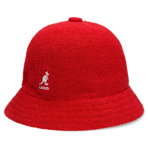 ☆ SCARLET ☆ Mサイズ kangol カンゴール キッズ 帽子 通販 バケットハット キッズ ハット 子供 子ども 夏 春 バケハ パイル カンガルー