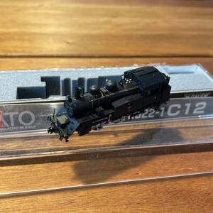 ☆1円〜　蒸気機関車 KATO Nゲージ 鉄道模型 2022-1 C12 汽車　SL