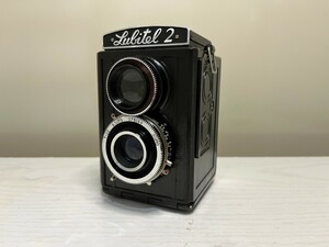 1円 Nomo Lubitel 2 T-22 75mm f/4.5 二眼カメラ Voigtlander フィルムカメラ ボディ