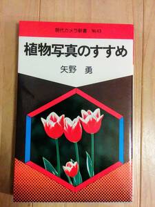 現代カメラ新書　No43 植物写真のすすめ　矢野勇