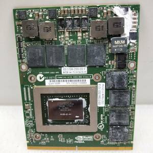 【中古パーツ】ノートパソコン用 NVIDIA Quadro 3000M 2GB ddr5 ビデオカード N12E-Q1-A1■NVIDIA Quadro 3000M 2GB D5