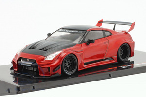 イクソ 1/43 LB シルエット ワークス GT 35GT-RR レッド 日産 GT-R IXO NISSAN LB SILHOUETTE WORKS GT