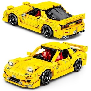 即決◇ レゴテクニック互換 マツダ RX-7 FD3S ブロック LEGO レゴ レゴテクニック MAZDA イニシャルD 頭文字D