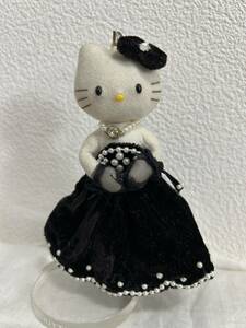 キティドレスアップコレクションHello Kitty Dress up Collection 黒ドレス着用（おまけスタンド付き）