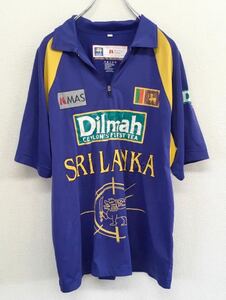 【希少】　クリケット　スリランカ代表　1996　クリケット・ワールドカップ　初優勝記念　ユニフォーム　メンズ　Sサイズ