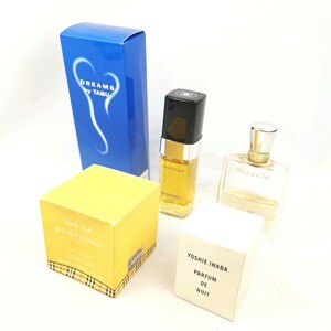 43 × 1円〜【ブランド香水5点セット】 CHANEL / BURBERRY / LANCOME / YOSHIE INABA / EDT EDP / SP BT / 香水 フレグランス