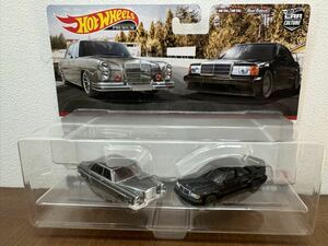 ホットウィール メルセデスベンツ 2カーパック 280SEL 4.5 190E 2.5-16 AMG 500E C63 DTM GT3 300SL 300SEL 6.8 Gクラス ブールバード