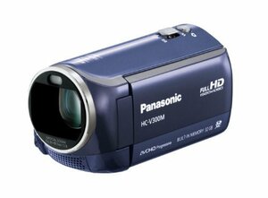 パナソニック デジタルハイビジョンビデオカメラ V300 内蔵メモリー32GB ネ(中古品)