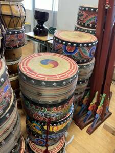 楽器 太鼓 ドラム 韓国　朝鮮　音楽 民族楽器 打楽器