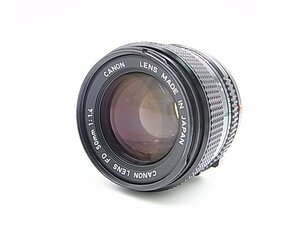 p115 CANON LENS NEW FD 50mm f1.4 USED