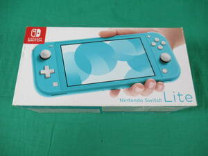 60/Q650★ニンテンドー スイッチ ライト本体★Nintendo Switch Lite 本体 [ターコイズ] HDH-S-BAZAA★任天堂★動作確認済/初期化済 中古品