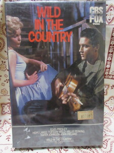 VHS　WILD INTHE COUNTRY　CBS FOX　　Elvis Presley