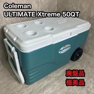 廃盤品 Coleman コールマン ultimate xtreme 50QT　アルティメイト エクストリーム ホイールクーラー 50QT　　3000001344