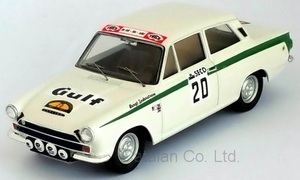 1/43 フォード ロータス コルティナ コーティナ Ford Lotus Cortina No.20 スウェーデン ラリー Rally Sweden 1967 G.Palm Trofeu 60サイズ