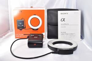 ★超極上品★ SONY リングライト HVL-RLAM ★元箱付き★ #d23