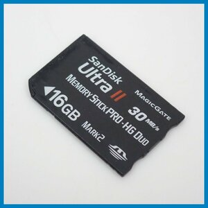 ★SanDisk/サンディスク UltraⅡ MemoryStick Pro-HG Duo 16GB メモリースティック/30MB/s&1982000004