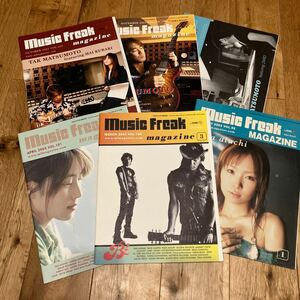 music freak magazine 6冊セット