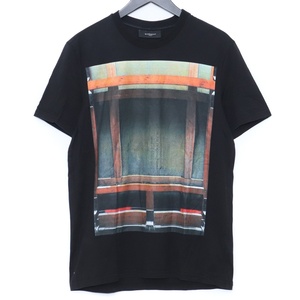 GIVENCHY グラフィックプリントTシャツ Mサイズ ブラック 13F 7316 651 ジバンシー 半袖カットソー