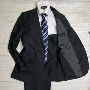 トゥモローランド× グアデッロTOMORROWLAND スーツ セットアップ ブラックシルク混ウール 44(S