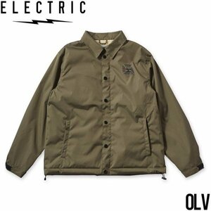 【送料無料】コーチジャケット ナイロンジャケット ELECTRIC エレクトリック PEAK BOA COACH JACKET E24F03 日本代理店正規品　OLV Lサイズ