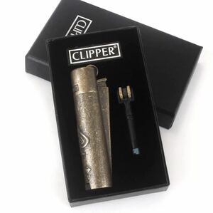 クリッパー ライター CLIPPER LIGHTER メタル ガスライター スペード SPADE ゴールド