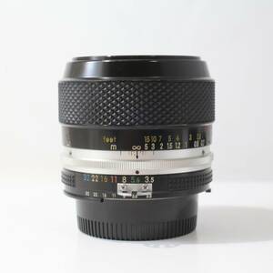 ニコン Nikon Ai Micro-NIKKOR-P Auto 55mm F3.5 レンズ (743)