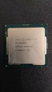 CPU インテル Intel Core I9-9900KF プロセッサー 中古 動作未確認 ジャンク品 -A612