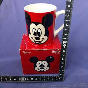 超素敵☆陶器製☆ディズニー☆Mickey Mouse☆ミッキーマウス☆マグカップ☆残1