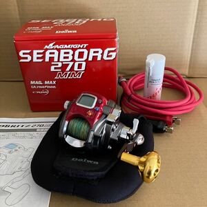 ダイワ シーボーグ 270MM 使用18.3km 使用40時間 DAIWA SEABORG 美品