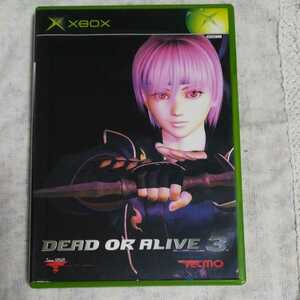 美品　XBOX　エックスボックス　DEAD OR ALIVE3