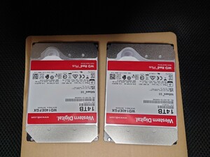 WD140EFGX 14TB 2台 WD