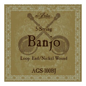 アリア 弦 バンジョー弦 5弦バンジョー用 ARIA AGS-100BJ Banjo バンジョー 弦