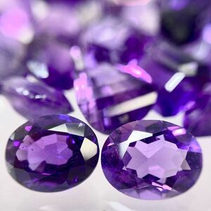 「天然アメジストおまとめ」m 339ct ルース 裸石 宝石 ジュエリー jewelry amethyst 紫水晶 