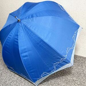 新品 ランバン オン ブルー 日傘 長傘 傘 遮光 晴雨兼用パラソル C