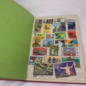 古い切手 日本切手 外国切手 未使用 使用済み切手いろいろ大量セット 切手アルバム