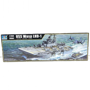 【中古】05611 1/350 アメリカ海軍強襲揚陸艦 LHD-1 ワスプ[240069037279]