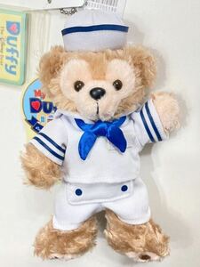 新品未使用 ディズニー TDS マイフレンドダッフィー マイフレ My Friend Duffy セーラー ぬいぐるみバッジ ぬいば ダッフィー 絵本タグ付