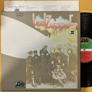 レッド・ツェッペリン 見開きジャケ / Led Zeppelin II P-10101A Jimmy Page ジミー・ペイジ LP レコード アナログ盤