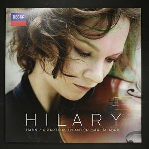 【EU-Orig.LP】ヒラリー・ハーン/アブリル:6つのパルティータ(並良品,重量盤,DECCA,Hilary Hahn,2019)